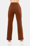 Amante High Rise Anti Microbial Track Pants - Potting Soil — thumbnail 3